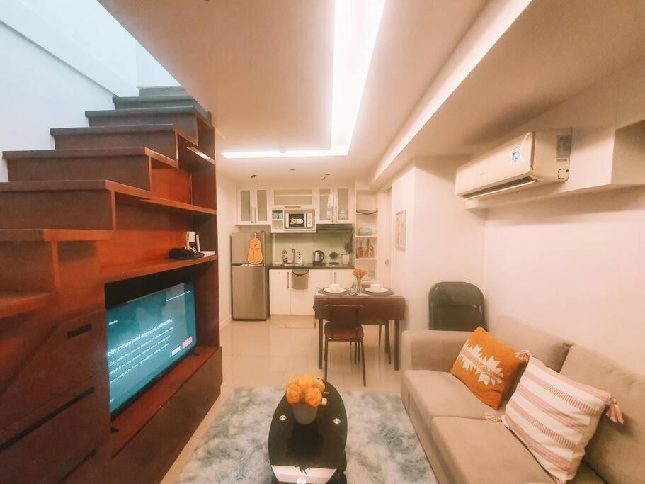 Bgc Taguig Cozy 2 Bedroom Loft, With Stunning Bgc Skyline View! Манила Экстерьер фото